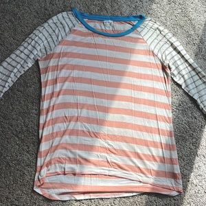 0+0 striped long sleeve